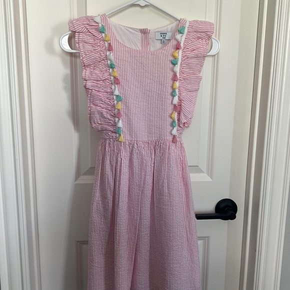 Crown and Ivy pink seersucker dress - Picture 1 of 3